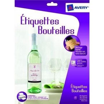 Avery - C9269-10 - tiquettes pour bouteilles : …