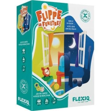 Asmodee - Flippe la Fenêtre - Jeu de rapidité et d'observation
