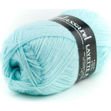 Laine Layette - Plassard - Turquoise 355 - Acrylique - Pelote Spécial Bébé