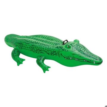 Crocodile Gonflable - INTEX - V0200217 - Vinyle - 2 chambres d'air - 168 x 86 cm