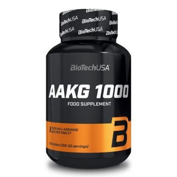 L-Arginine BioTech USA - AAKG 1000 - 100 Comprimés