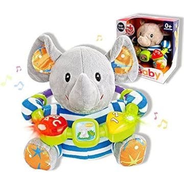 Peluche - REIG - Baby Sunki - Jaune - 0 mois - Intérieur