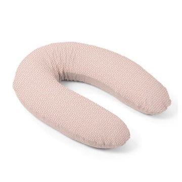 BABYMOOV Coussin de maternité Doomoo Buddy, un confort unique de la grossesse à l'allaitement, cloudy pink