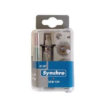 Coffret Ampoules H1/H7 SYNCHRO -9 pieces- 12V