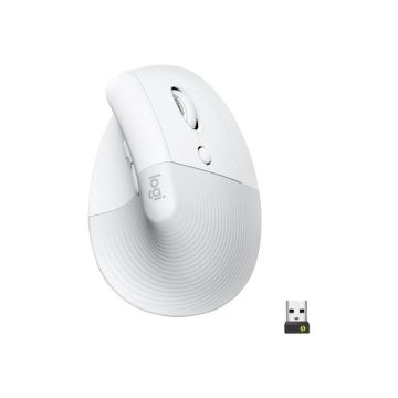 Souris verticale - Logitech - Lift for Business - Ergonomique - Bluetooth - 6 boutons