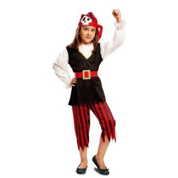 MY OTHER ME FUN COMPANY, SL. Déguisement Pirate Tête de Mort fille. 5 ans. Enfant