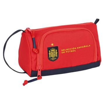 Trousse d'écolier - SAFTA - RFEF - Bleu Rouge - 32 pièces - 20x11x8.5 cm