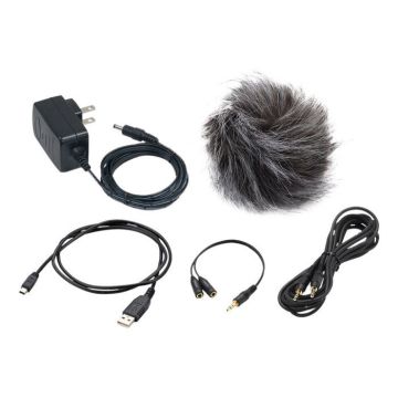 Pack d'accessoires - H4nPRO - Câble atténuateur 3m - Câble USB 1,5m - Bonette WSU-1