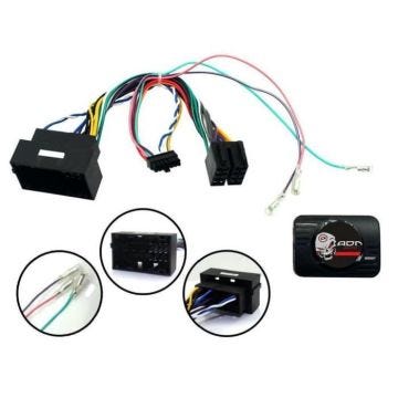 Interface Commande au volant - ADNAUTO - FA19CN - Compatible Fiat ap12 Chinois - Noir - Utilisation voiture