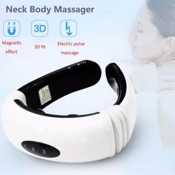 Masseur cervical premium impulsions électriques pour soulager la douleur cervicale, soulager la fatigue