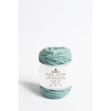 Fil Coton Recyclé - DMC - Eco Vita - 12mm - 250g - Couleur Bleu 081