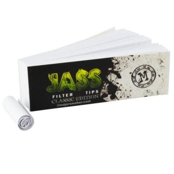 Jass Filter Tips Classic Edition 25 carnet de 50 Filtre - TAILLE M - 016
