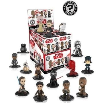 Figurine Star Wars Les Derniers Jedi Mystery Minis - FUNKO - 1 boîte au hasard