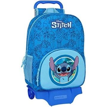 Sac à dos scolaire - SAFTA - LILO & STITCH - Chariot inclus - Confortable - Résistant