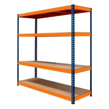 Rayonnage - MONSTERSHOP - SRax - 4 Étagères - 300kg - Garage/Atelier