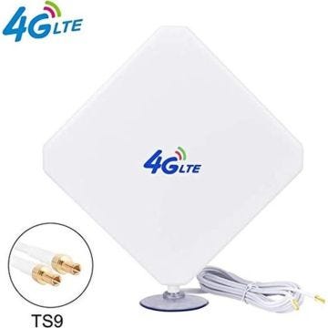 4G LTE Antenne TS9 Amplificateur De Signal à Haut Gain 35dBi 3G/4G LTE Antenne 4G réseau Dual MiMo pour Routeur USB AirCard Huawei M
