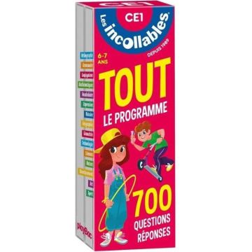 Livre - Les Incollables - Tout le programme du CE1 - 7/8 ans