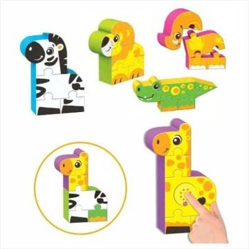 Sound Puzzles - Zoo Blocks-Figures