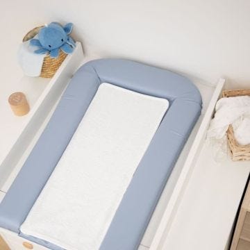 Matelas à  langer avec 2 éponges amovibles - Bleuet - 42 x 70 cm
