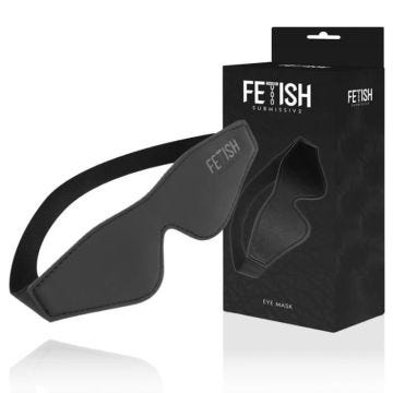 FETISH SUBMISSIVE - MASQUE EN CUIR VÉGAN AVEC DOUBLURE EN NOPRÈNE -