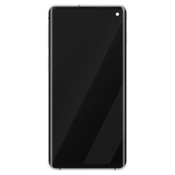 Écran LCD Complet pour Samsung Galaxy S10 - Relife - Blanc - 5,5 po - Android - Verre trempé