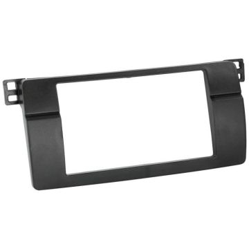 Cache autoradio double DIN ACV 381023-16 pour BMW - Noir