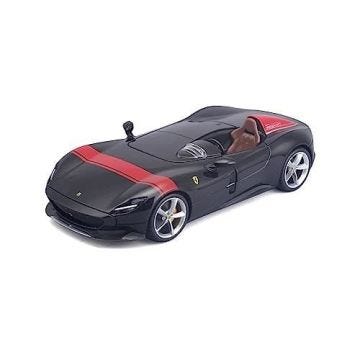 Modèle réduit de voiture - BBURAGO - Ferrari Monza SP1 - Schwarz-Rot - Intérieur - Mixte