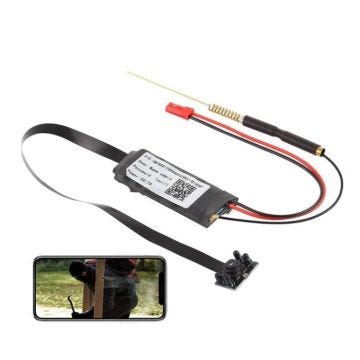 Mini Caméra de Surveillance FHD DVr Android iOs Wifi Vision Nocturne Noir + SD 8Go YONIS