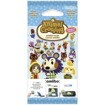 Cartes Amiibo - Animal Crossing Série 3 • Contient 3 cartes dont 1 spéciale
