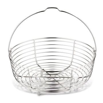 Cuiseur vapeur - Lagostina - 7 L - Acier inoxydable - Compatible lave-vaisselle