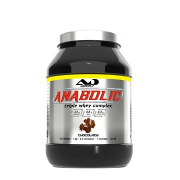 Whey concentrée Addict Sport Nutrition - Anabolic Whey - Chocolate 1000g