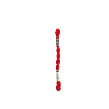 Fil - DMC - Coton Perlé Small N8 - Couleur 817 - 100% Coton - 25 mètres