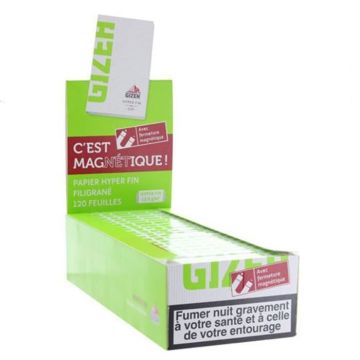 Gizeh Papier à Rouler Hyper Fin Lot de 20 paquets de 120 feuilles