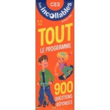 Livre éducatif - Les Incollables - CE2 - 8/9 ans - Programme scolaire complet - Apprentissage ludique