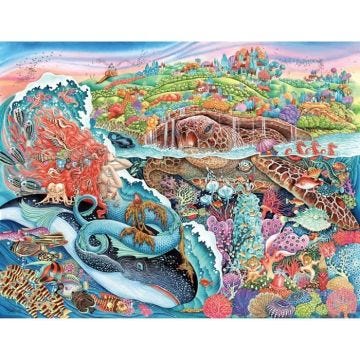 Puzzle 2000 pièces, Puzzle Adultes, Dès 14 ans, Le mythe de Thalassa, Mer , 12001484, Ravensburger