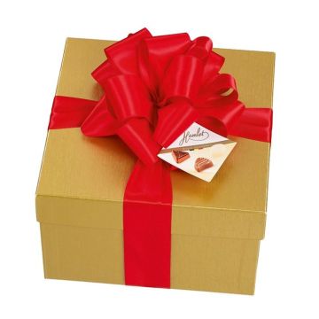 Assortiment de chocolats 800g, HAMLET Boite avec ruban