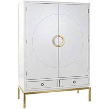 Meuble de cuisine - DEKODONIA - 120 x 50 x 175 cm - Métal et carton laqué - 1 tiroir - Style moderne Meuble de cuisine - DEKODONIA - 120 x 50 x 175 cm - Métal et carton laqué - 1 tiroir - Style moderne