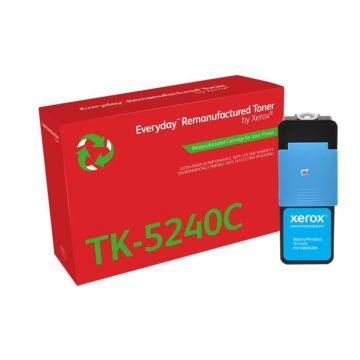 Toner - XEROX - TK-5240C - Cyan - Garantie à vie - Compatible - Impression laser