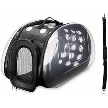 Boîte de transport - MASCOW - Lot de 6 - Plastique noir - 43 x 20 x 33 cm - Idéale pour rangement