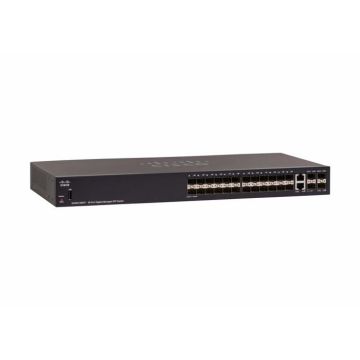 Commutateur - Cisco - SG350-28SFP - Géré - 24 x SFP + 2 x Gigabit Ethernet - Rackable