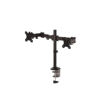 FELLOWES BRAS PORTE-ECRANS DOUBLE REFLEX Noir