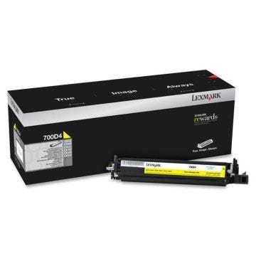 Développeur - LEXMARK - 700D4 - Jaune - 40.000 pages - Pack de 1