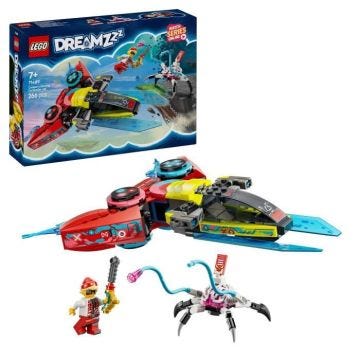 LEGO DREAMZzz 71489 L’avion-manette de jeu de Cooper - Jouet de construction 3-en-1