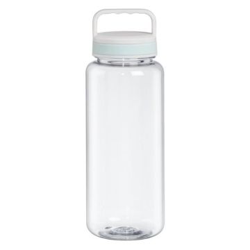Gourde, 1 250 ml, couvercle avec poignée, transparente Transparent