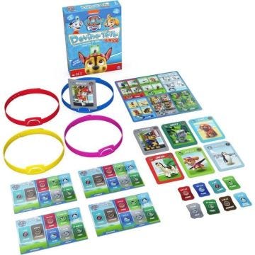 Devine Tête Pat Patrouille, Jeu de Société, Bandeaux et Devinettes, Version Française, Jeu Enfant dès 4 ans