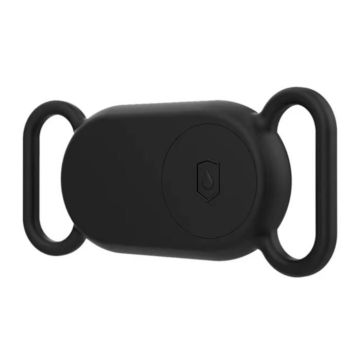 Support collier chat chien pour Samsung SmartTag 2, Étanche étui coque, Noir