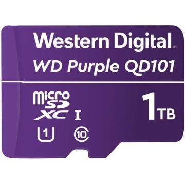 WD Purple MICROSDXC WDD100T1P0C 1 TB, CLASE 10, CLASE U1