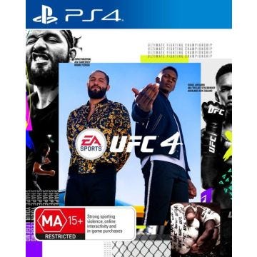 Jeu vidéo - EA SPORTS - UFC 4 - Combat - PS4 - Public Adulte