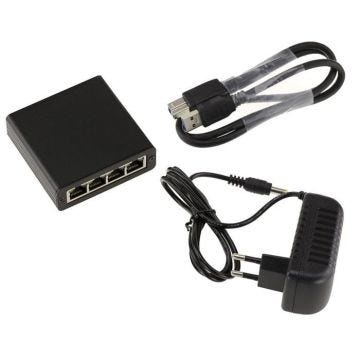 Cordon USB 3.0 vers Switch GIGABIT Ethernet 10/100/1000 MB / 4 PORTS