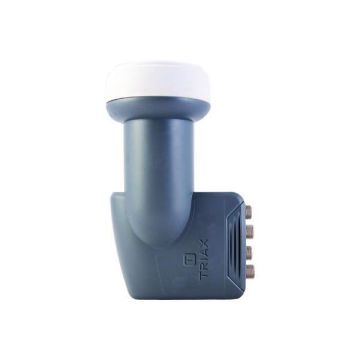 LNB Quad Triax TQD 007 Bruit 0,3 dB Gain 64 dB